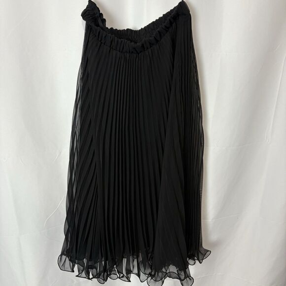 Vtg Sicari Evenings 80s 3 Pc Suit Blazer Skirt Tank Knit Rhinestone Black Glam 6 - Picture 10 of 11